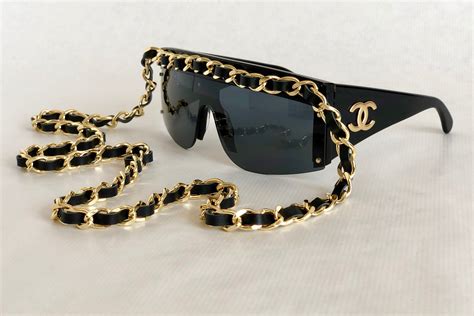 chanel tri of chains sunglasses|chanel retro sunglasses.